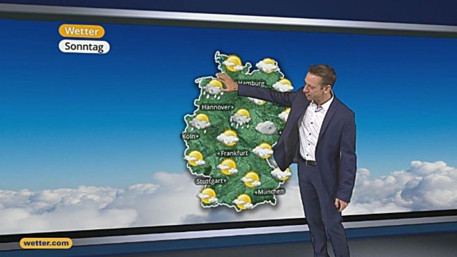 go to Das Wetter in Europa am 10. April 2016