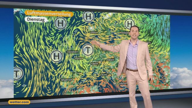 go to Das Wetter in Europa am 30. Mai 2016
