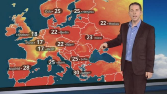 go to Das Wetter in Europa am 31. Mai 2016
