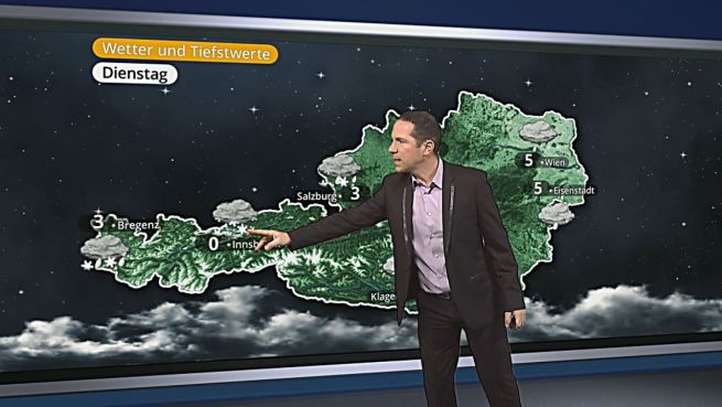 go to Das Wetter in Österreich am 10. April 2017