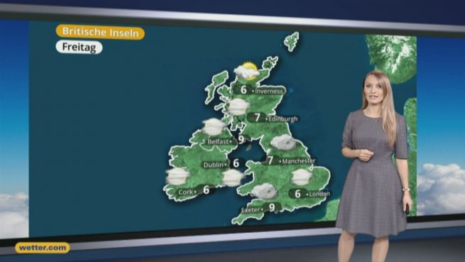 go to Das Wetter in Europa am 02. Dezember 2016