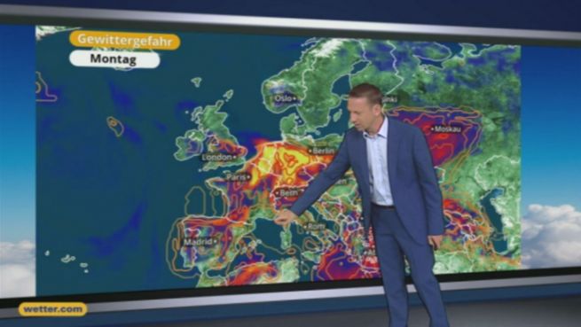 go to Das Wetter in Europa am 29. Mai 2017