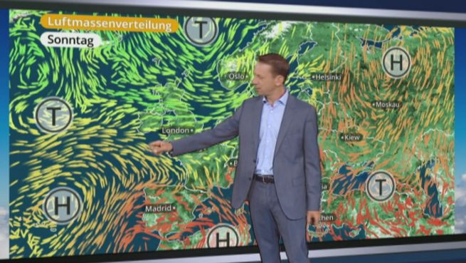 go to Das Wetter in Europa am 02. Juli 2016