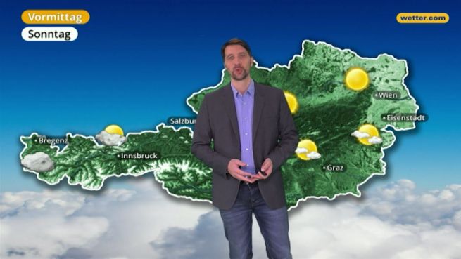 go to Das Wetter in Österreich am 25. Februar 2018
